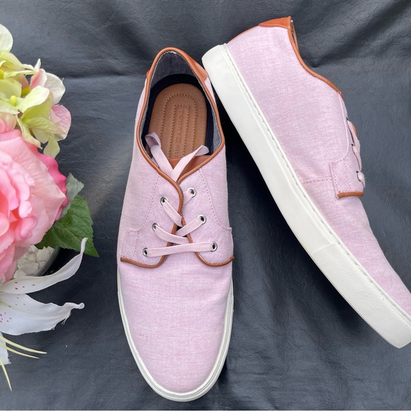 TOMMY HILFIGER MCKENZIE SHOES PINK MEN SIZE 12 main image 5